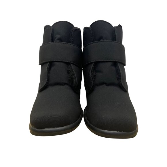 Toe Warmers Women’s Black Insulated Adjustable Straps  Winter Boots Size 10 - Picture 2 of 10